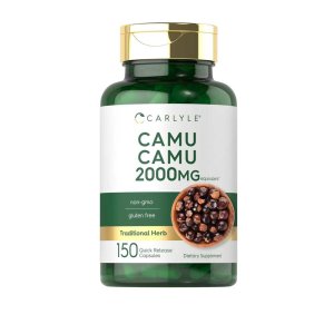 Carlyle Nutritionals Camu Camu 2000mg with Vitamin C | 150 Capsules