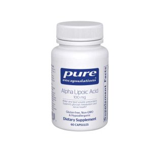 Pure Encapsulations Alpha Lipoic Acid 100 Mg 60 Caps