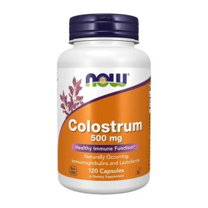 Now Foods Colostrum 500 Mg – Immune Health Supplement – 120 Capsules