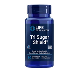 Life Extension Tri Sugar Shield® 60 Vegetarian Capsules