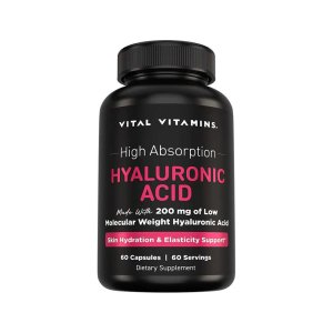 Vital Vitamins Hyaluronic Acid 60 Capsules