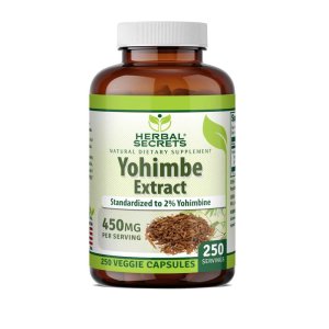 Herbal Secrets Yohimbe Bark Extract 450 Mg